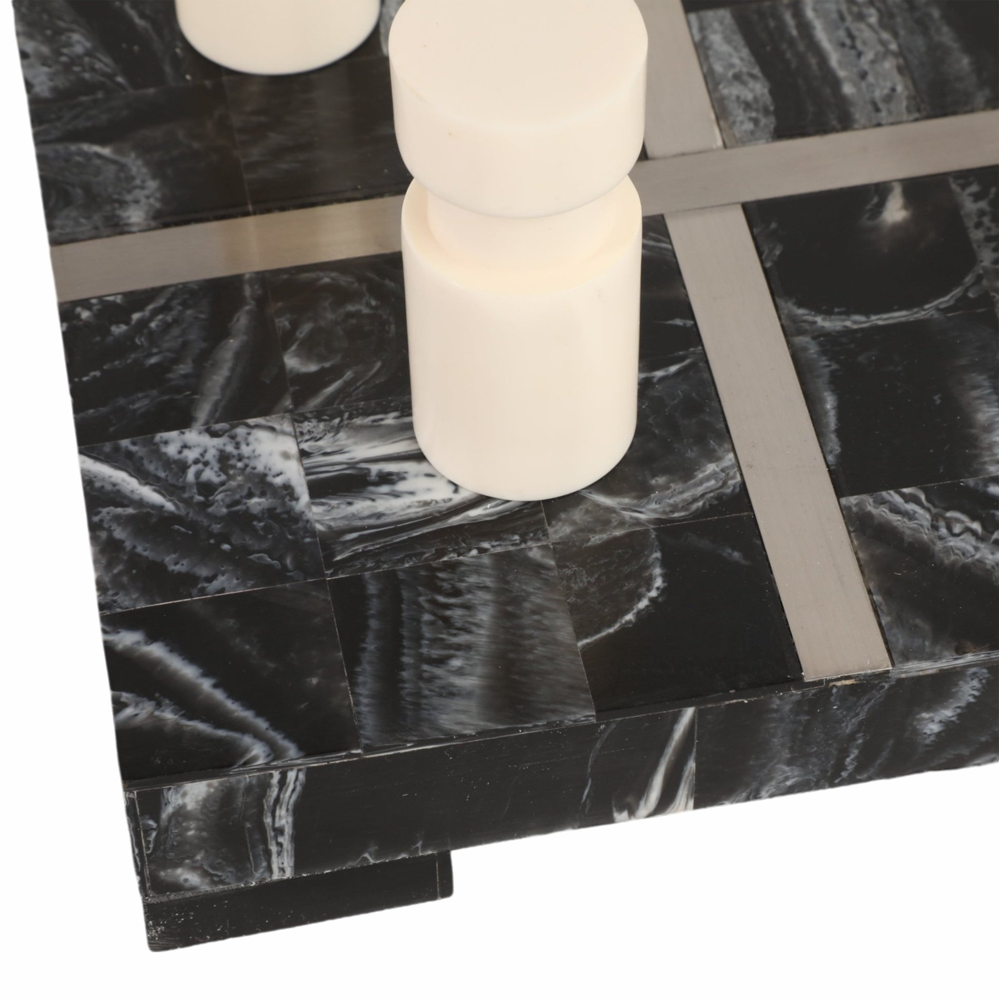 12x12 Bekki Tic Tac Toe Set Table Decors| Sagebrook Home