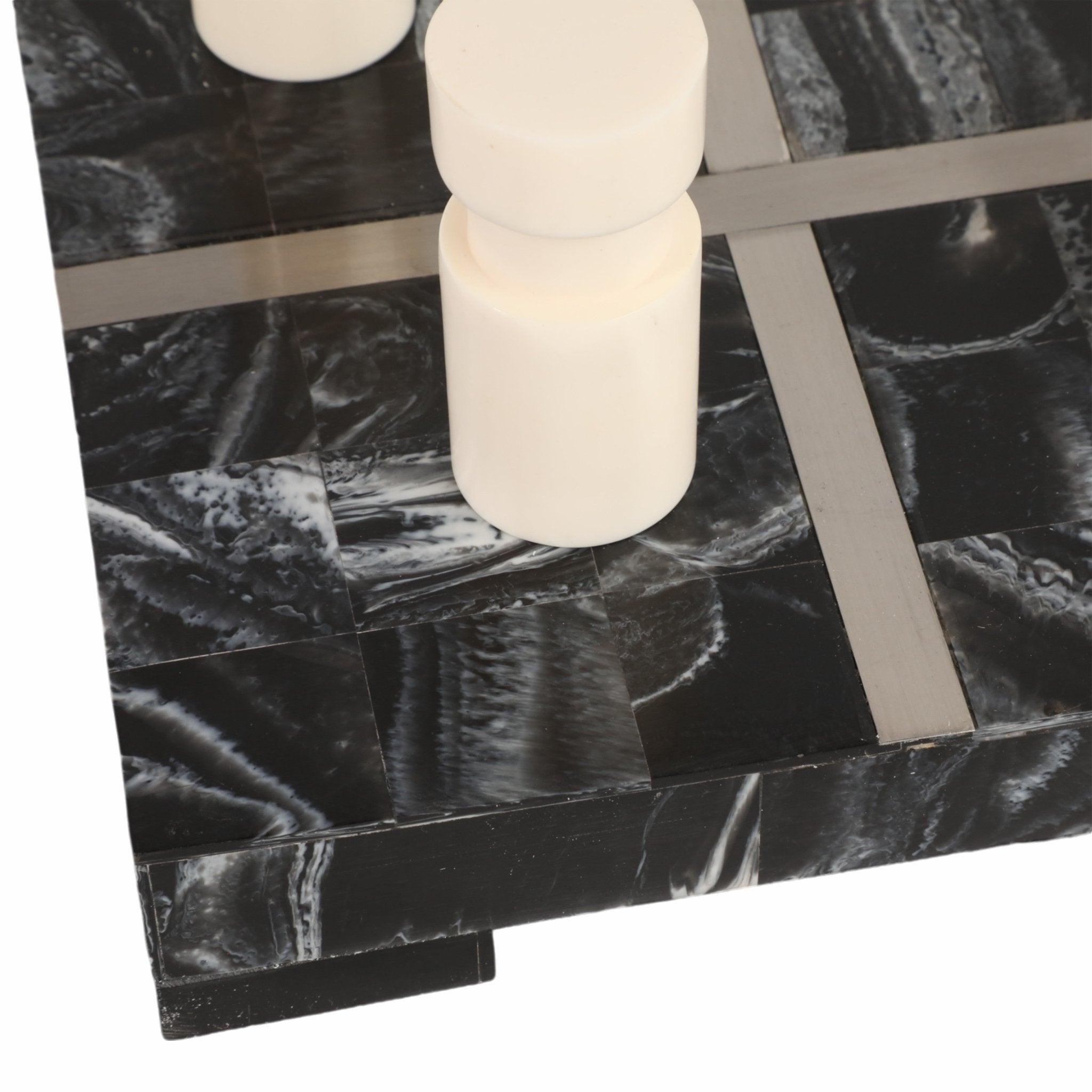 12x12 Bekki Tic Tac Toe Set Table Decors| Sagebrook Home