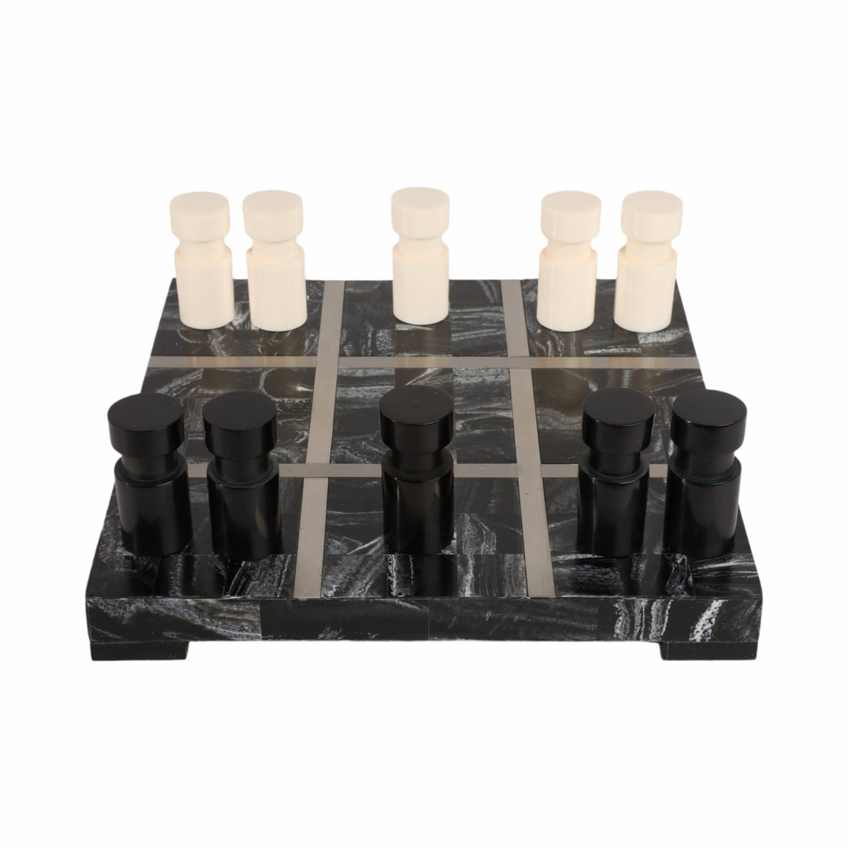 12x12 Bekki Tic Tac Toe Set Table Decors| Sagebrook Home
