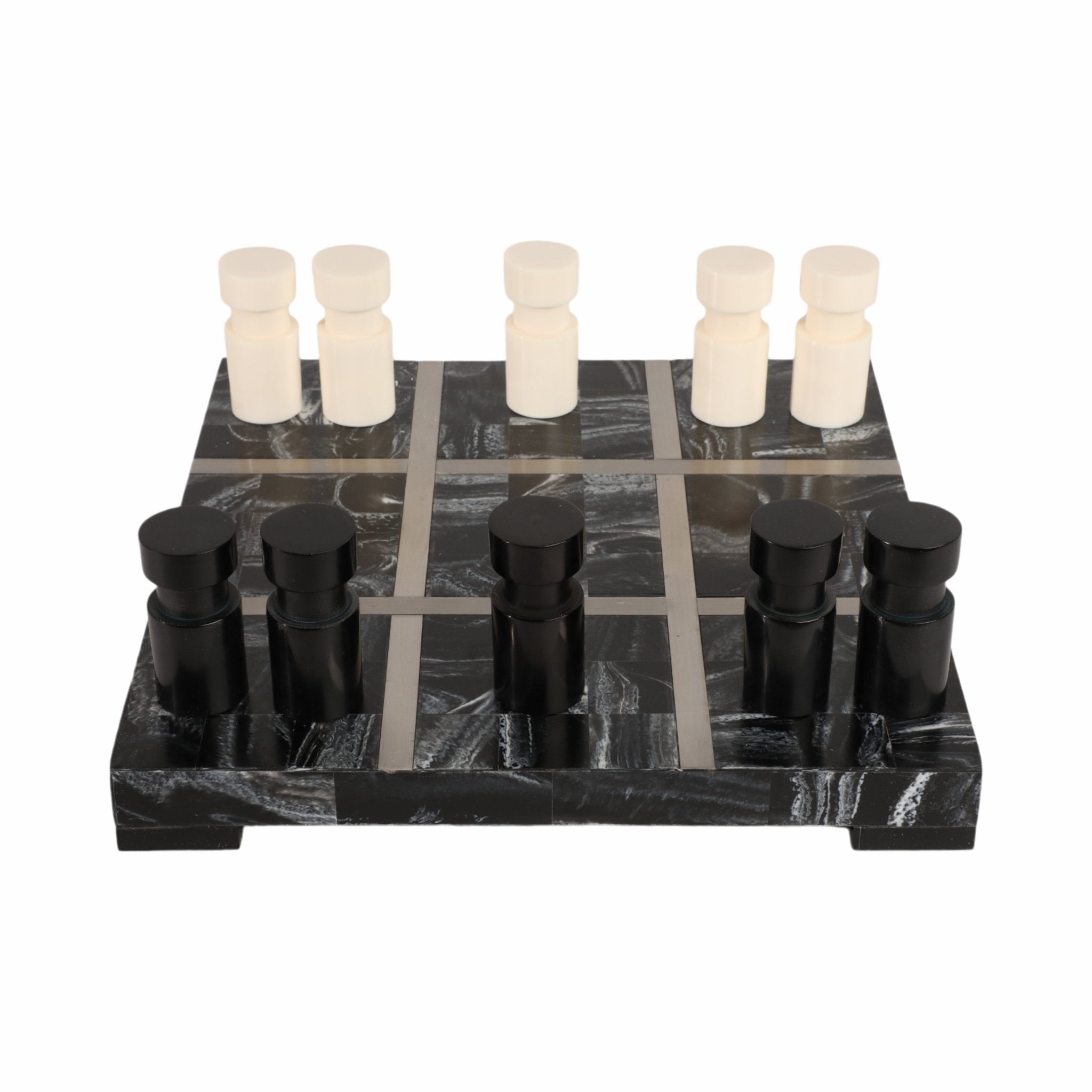 12x12 Bekki Tic Tac Toe Set Table Decors| Sagebrook Home