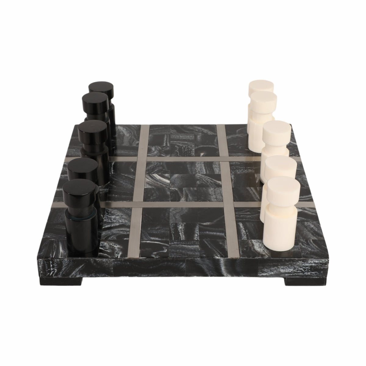 12x12 Bekki Tic Tac Toe Set Table Decors| Sagebrook Home