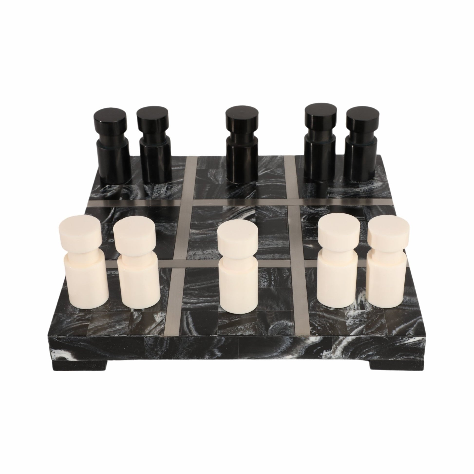12x12 Bekki Tic Tac Toe Set Table Decors| Sagebrook Home