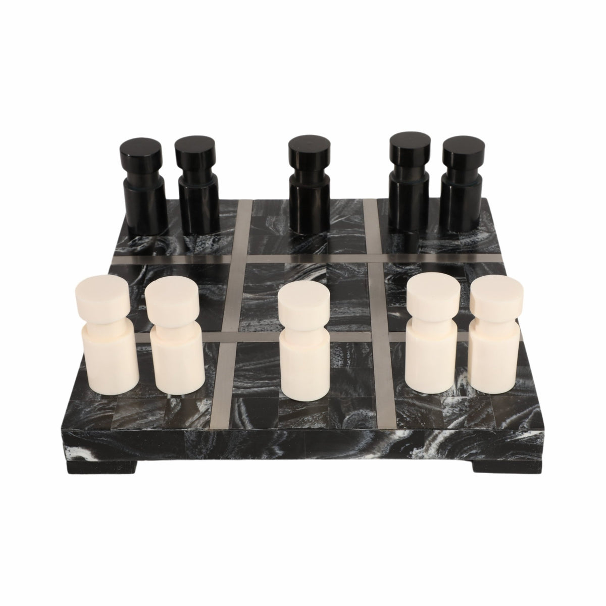 12x12 Bekki Tic Tac Toe Set Table Decors| Sagebrook Home