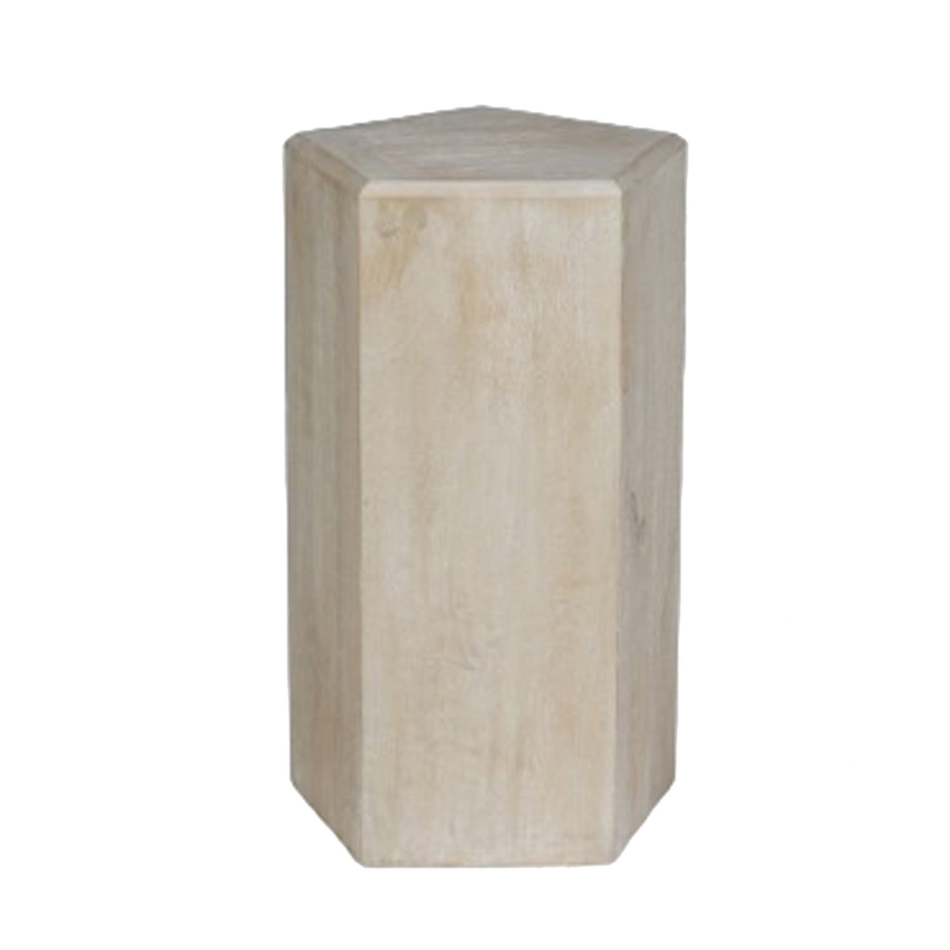 12X30" NOVUS MEDIUM WOOD PEDESTAL Accent & End Tables| Sagebrook Home