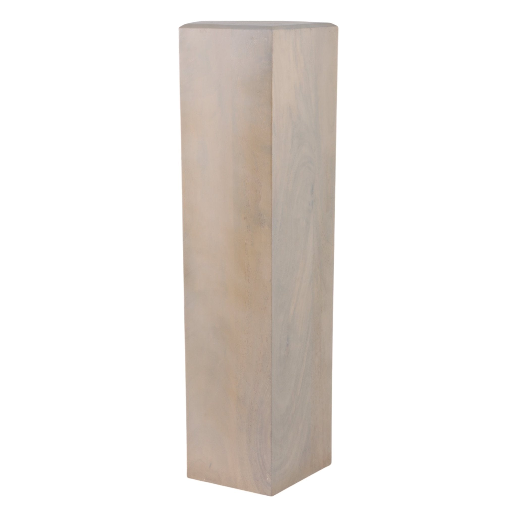 12x36" Novus Large Wood Pedestal Accent & End Tables| Sagebrook Home