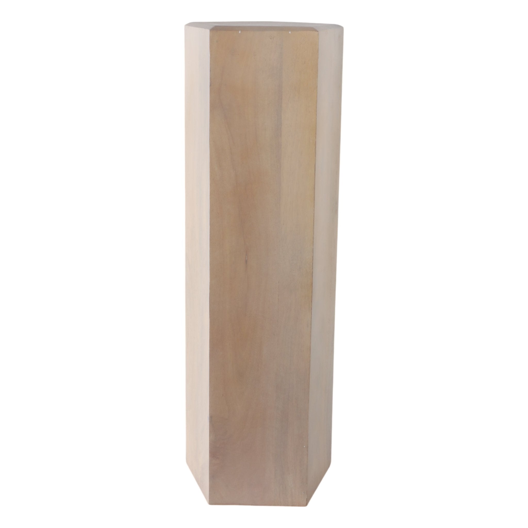 12x36" Novus Large Wood Pedestal Accent & End Tables| Sagebrook Home