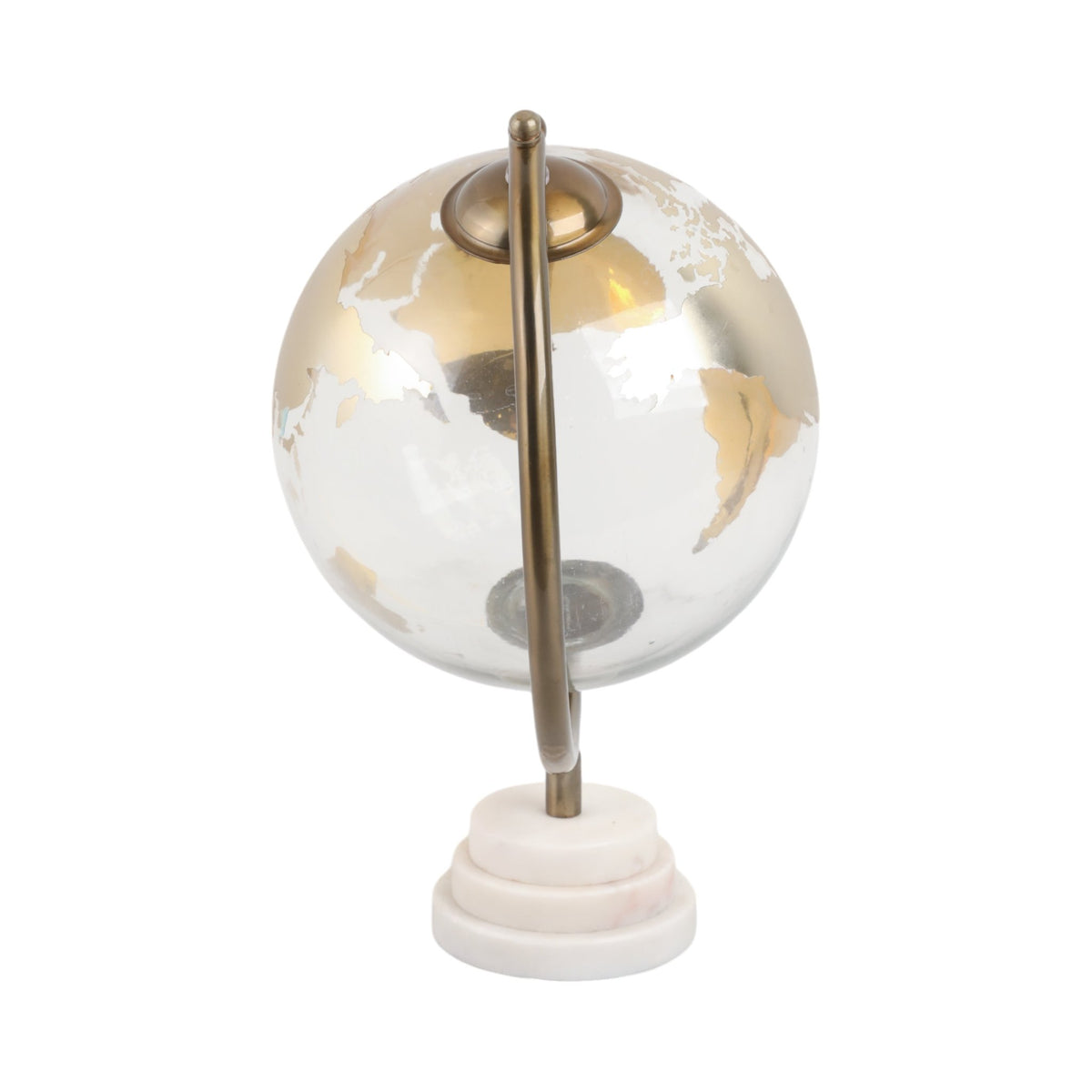 13" Bardot Glass Glboe Statuary Table Decors| Sagebrook Home