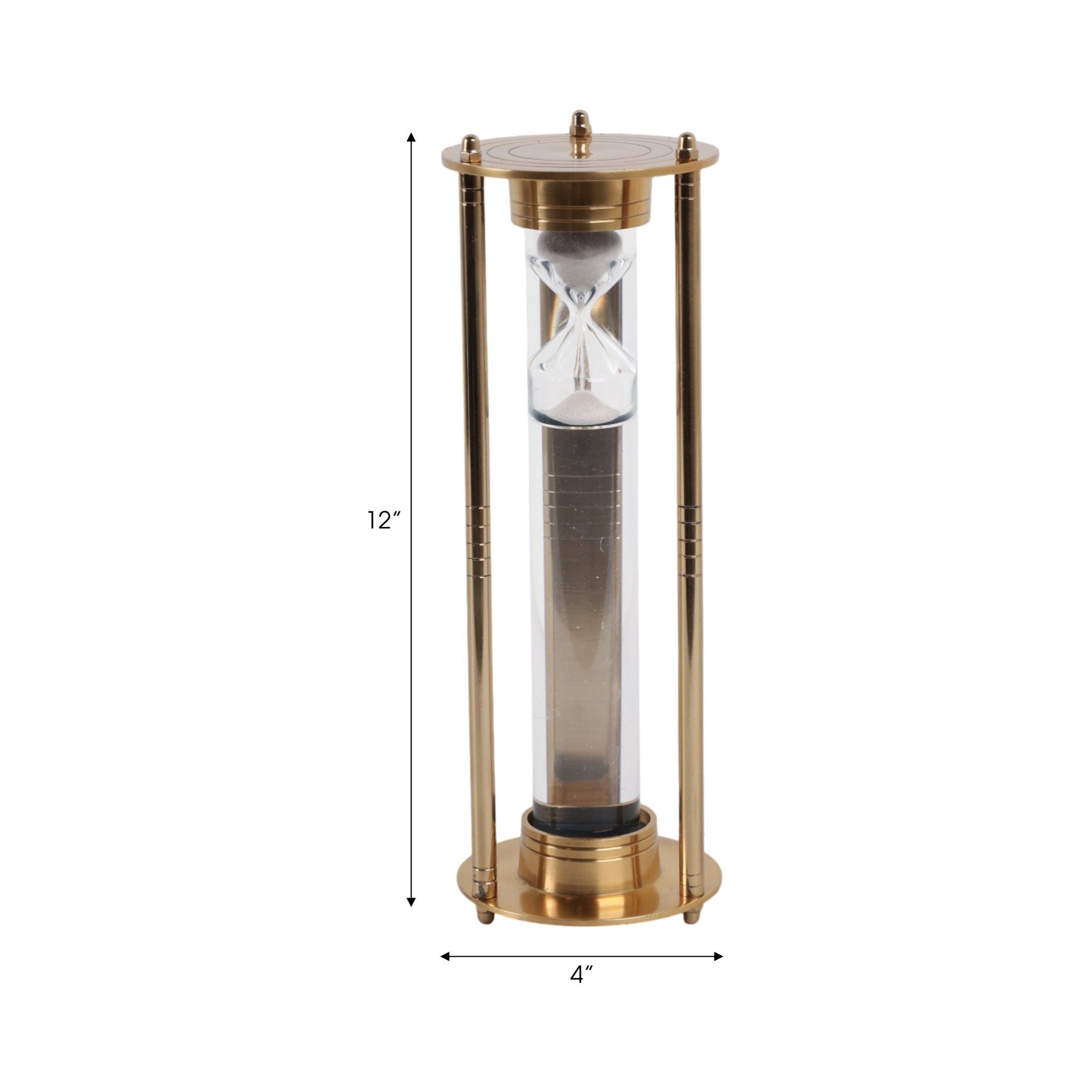 13" Cromwell Hourglass Table Decors| Sagebrook Home
