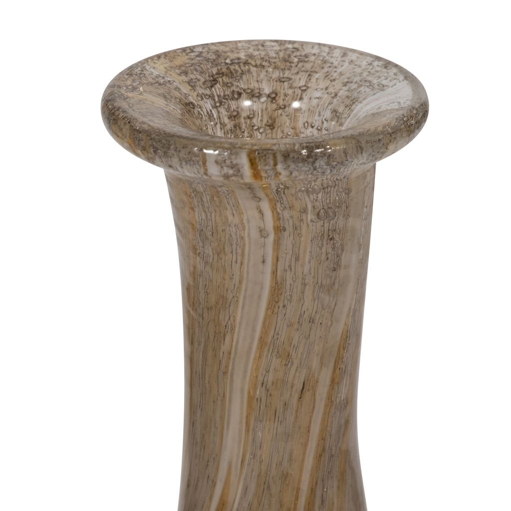 13" Foley Medium Glass Bottle Vases and Jars| Sagebrook Home