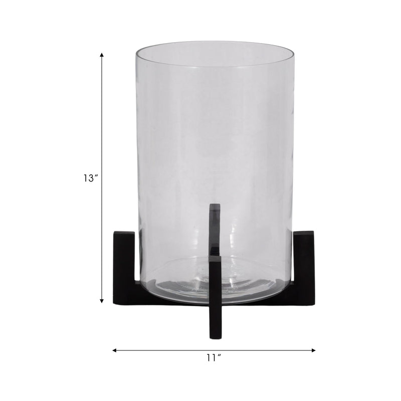 13" Hurricane On Stand, Black - Al Rugaib Furniture