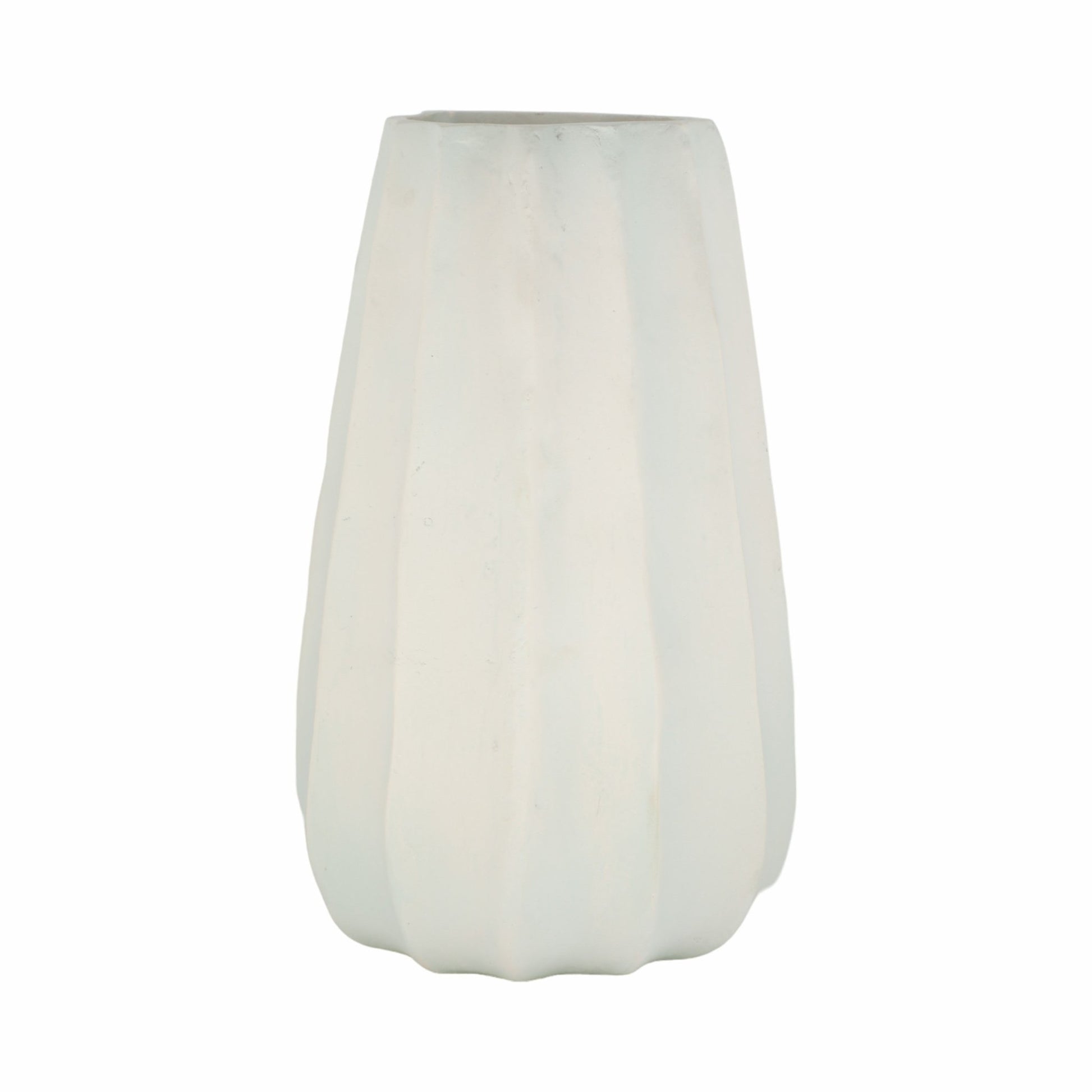 13" NEWBRIDGE MEDIUM TEAL ECOMIX VASE Vases and Jars| Sagebrook Home