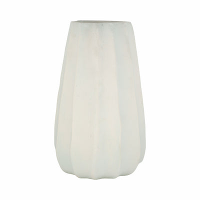 13" NEWBRIDGE MEDIUM TEAL ECOMIX VASE - Al Rugaib Furniture