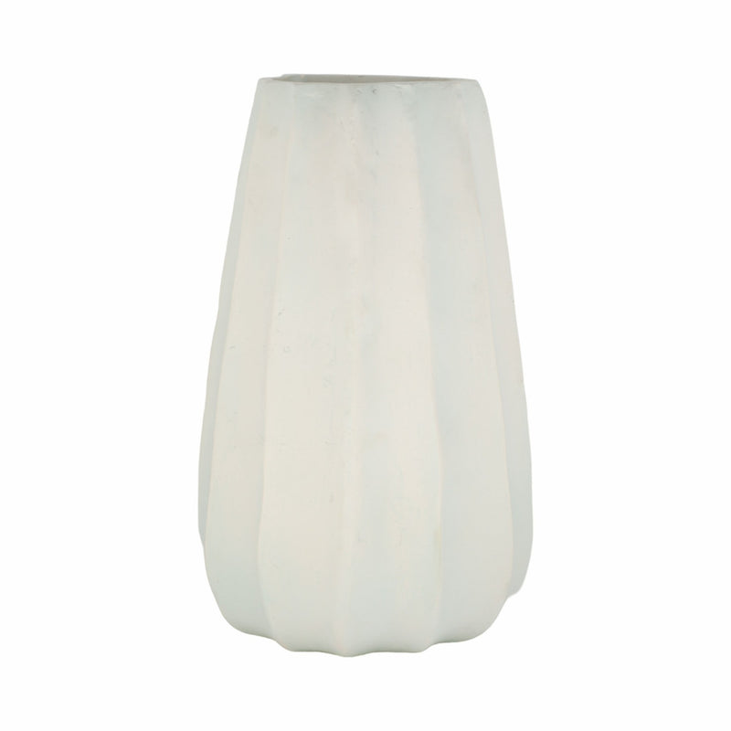 13" NEWBRIDGE MEDIUM TEAL ECOMIX VASE - Al Rugaib Furniture