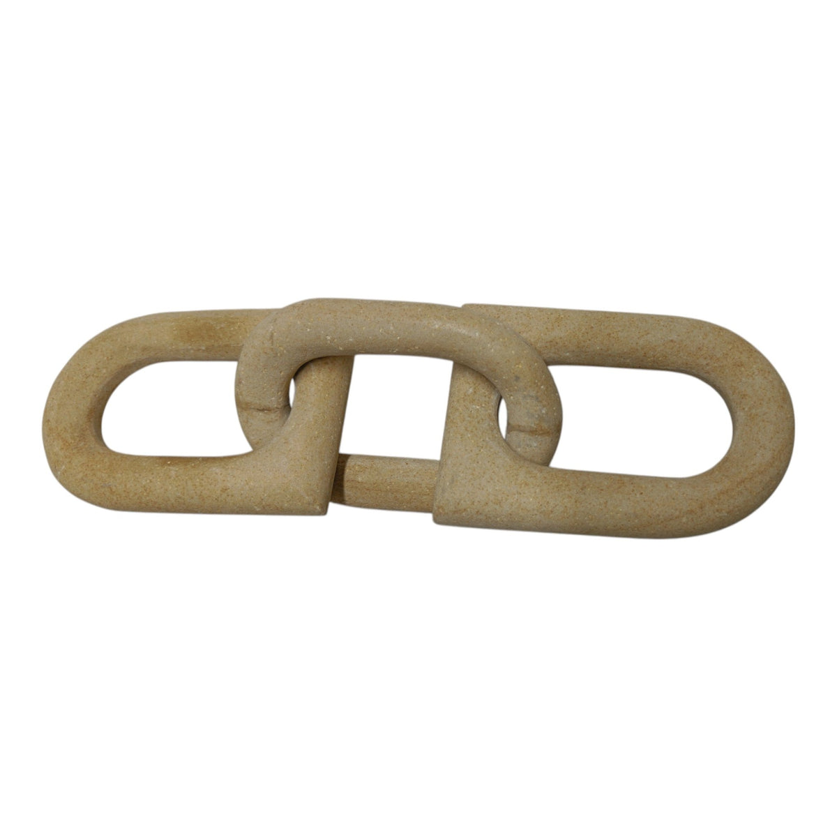 13" Nonnilcarved Standstone Chain Object Table Decors| Sagebrook Home