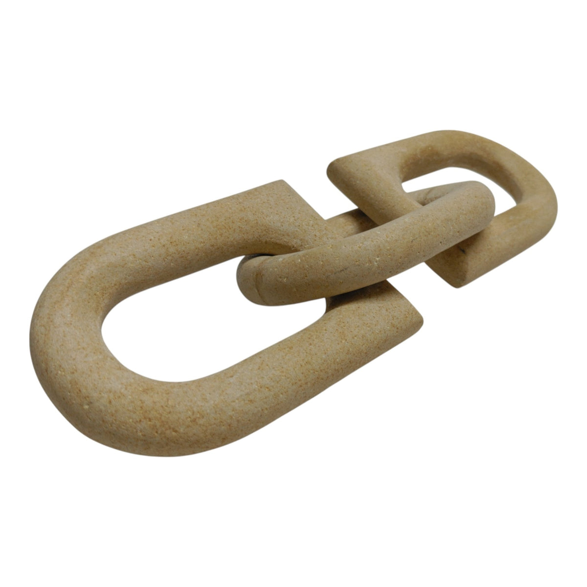 13" Nonnilcarved Standstone Chain Object Table Decors| Sagebrook Home