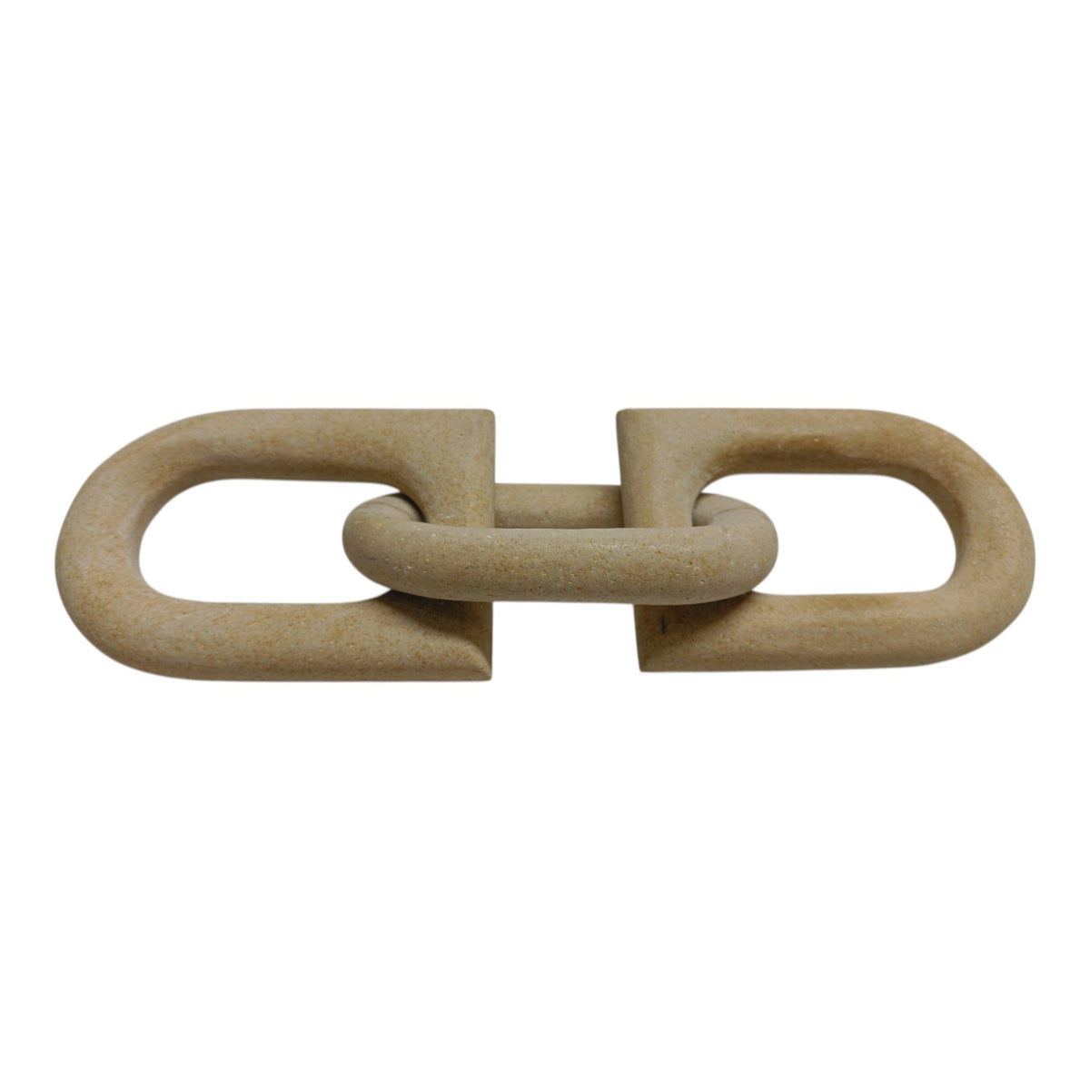 13" Nonnilcarved Standstone Chain Object Table Decors| Sagebrook Home