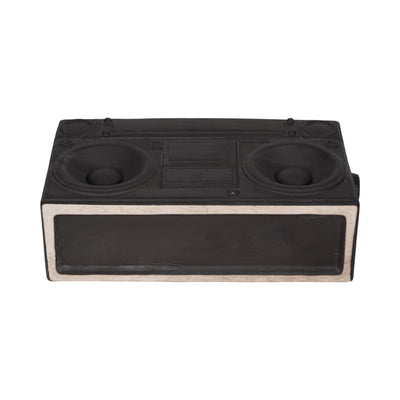 13" Stereo Planter, Grey - Al Rugaib Furniture