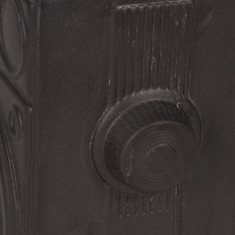 13" Stereo Planter, Grey - Al Rugaib Furniture