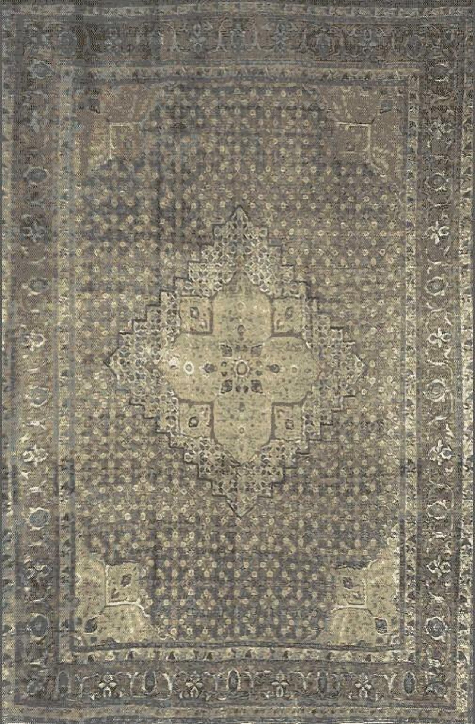 Moira Dark Green Rug - 300 x 400 cm