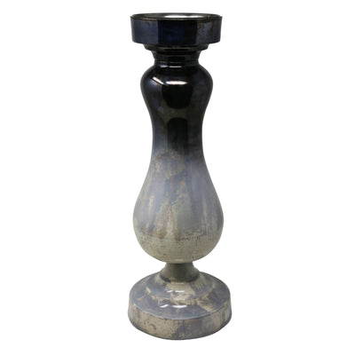 Glass Pillar Candle Holder, Multi