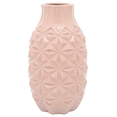 Cer, 15 Geo Vase, Blush