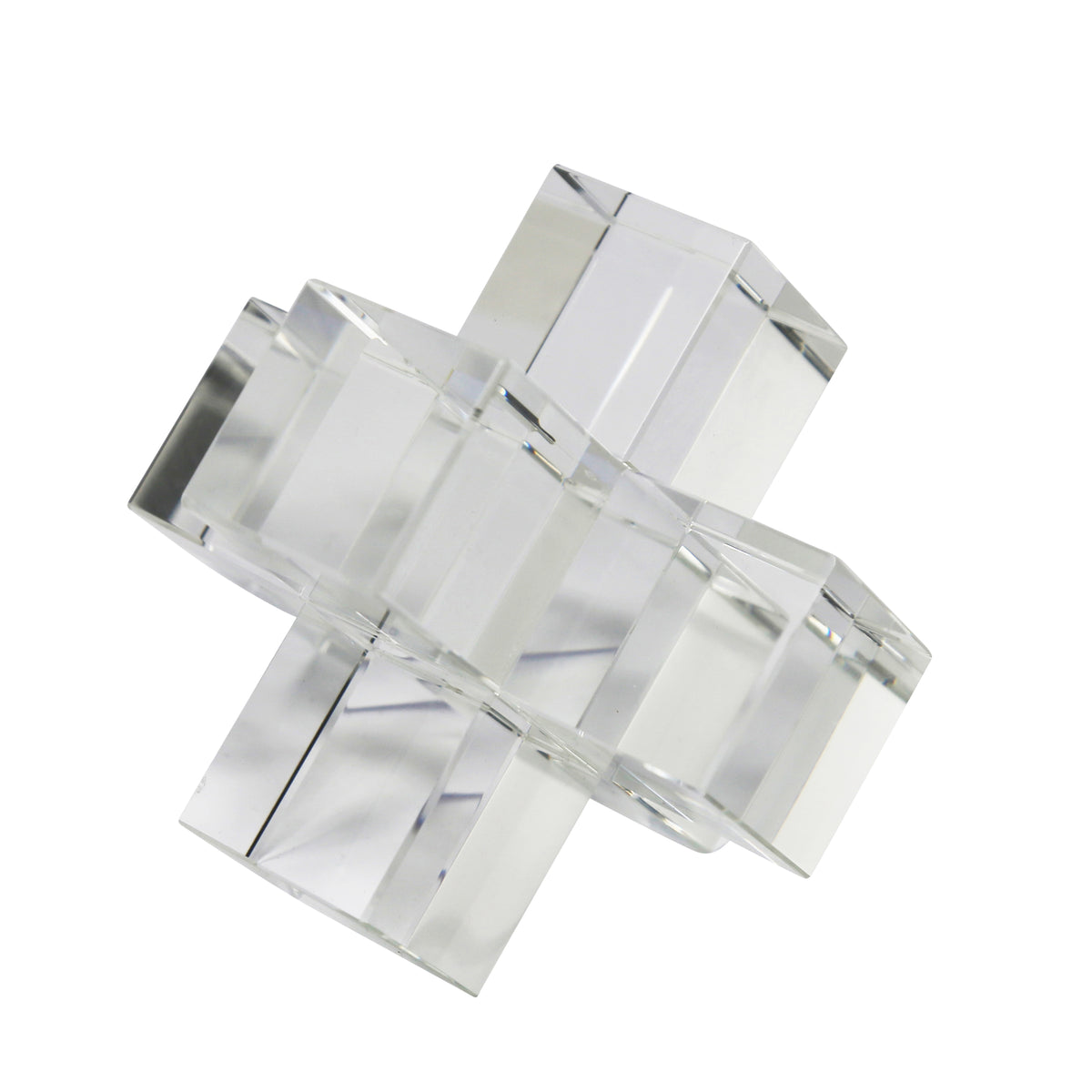 CRYSTAL GEOMETRIC OBJECT, CLEAR
