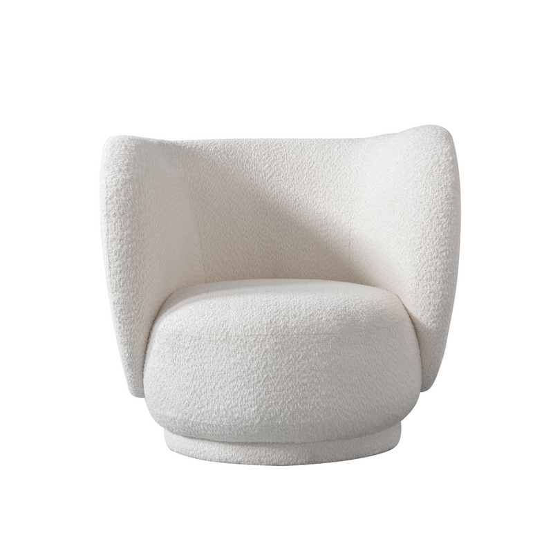 Amany Alayed Creamy Single Chair (W83cm)