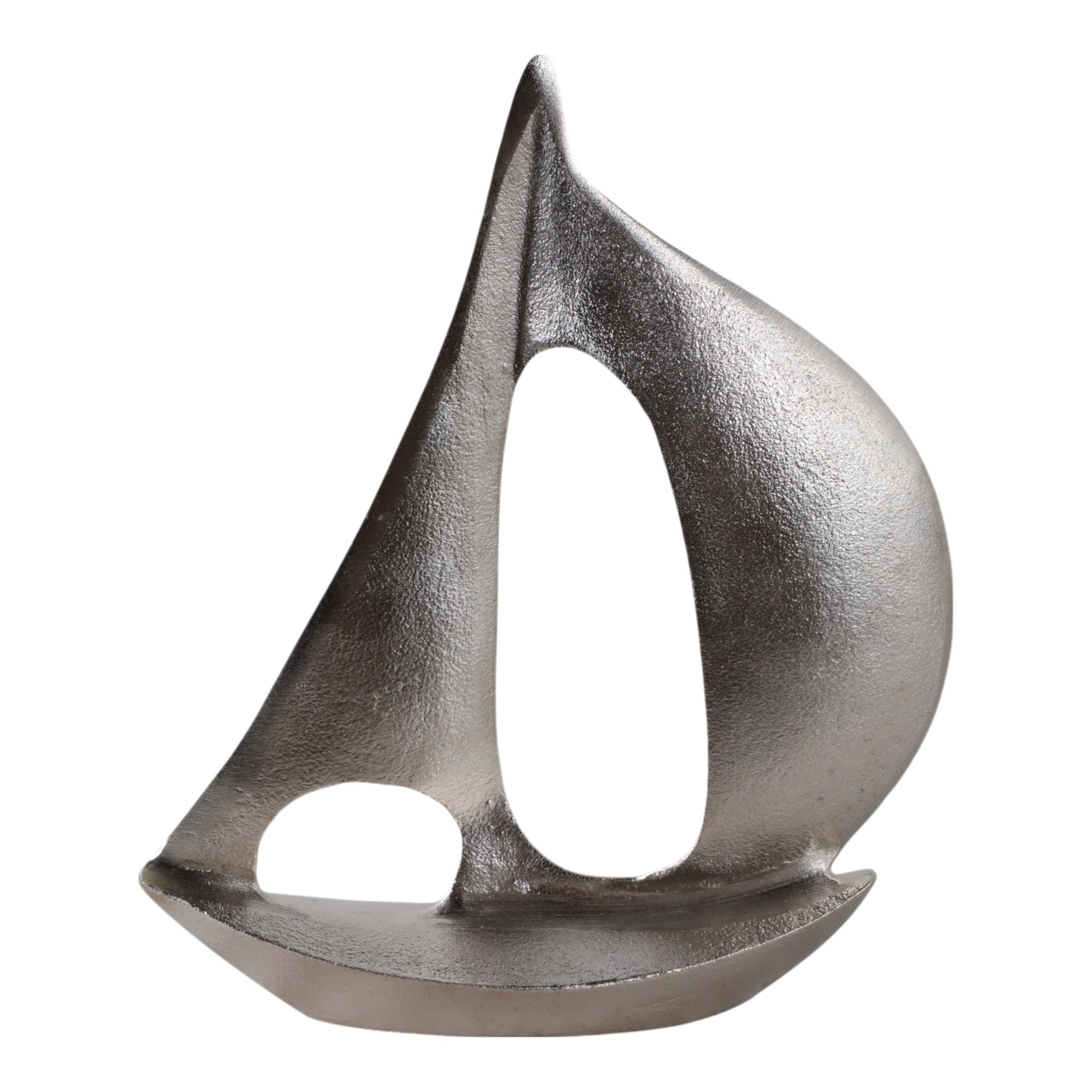 13x9" Metal Sail Boat, Silver Table Decors| Sagebrook Home