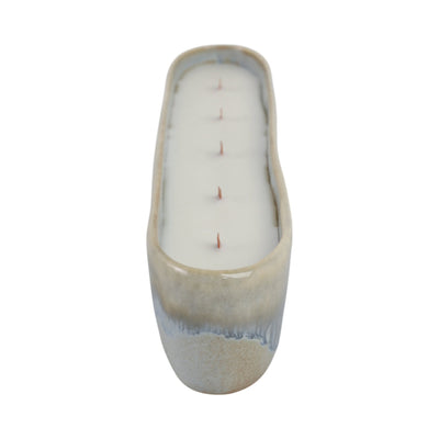 14", 15oz Blue Waves Marvoa Long Portugal Candle - Al Rugaib Furniture