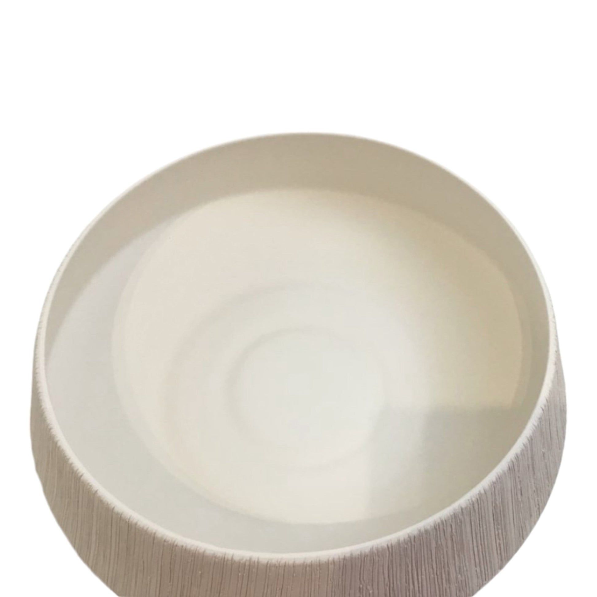 14" Cascais White Portugal Bowl Table Decors| Sagebrook Home