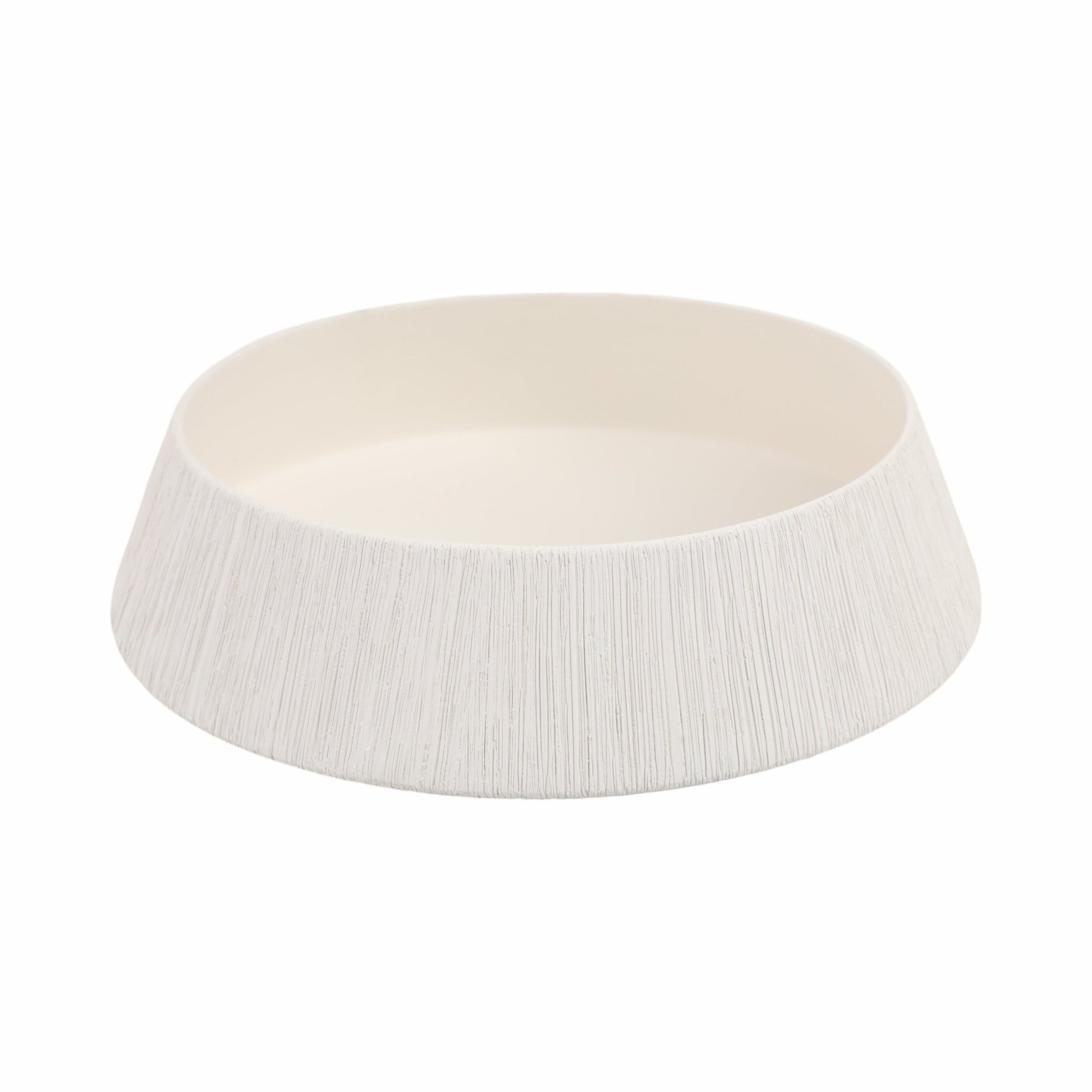 14" Cascais White Portugal Bowl Table Decors| Sagebrook Home