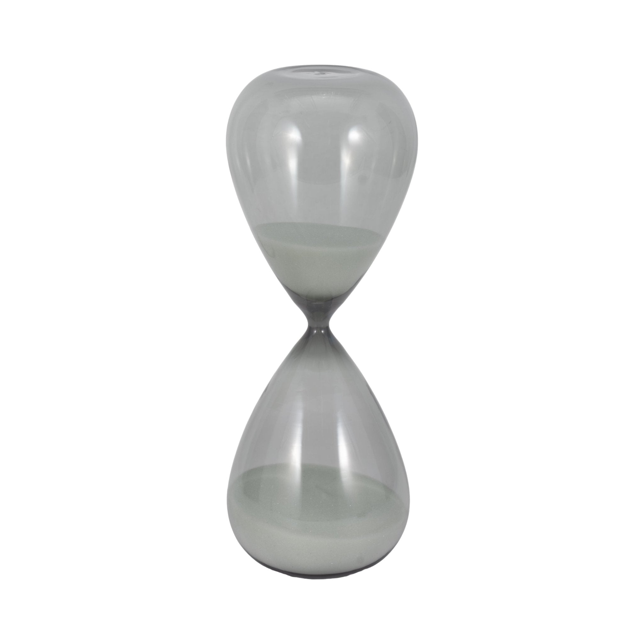 14" Giza Small Grey Hourglass Table Decors| Sagebrook Home
