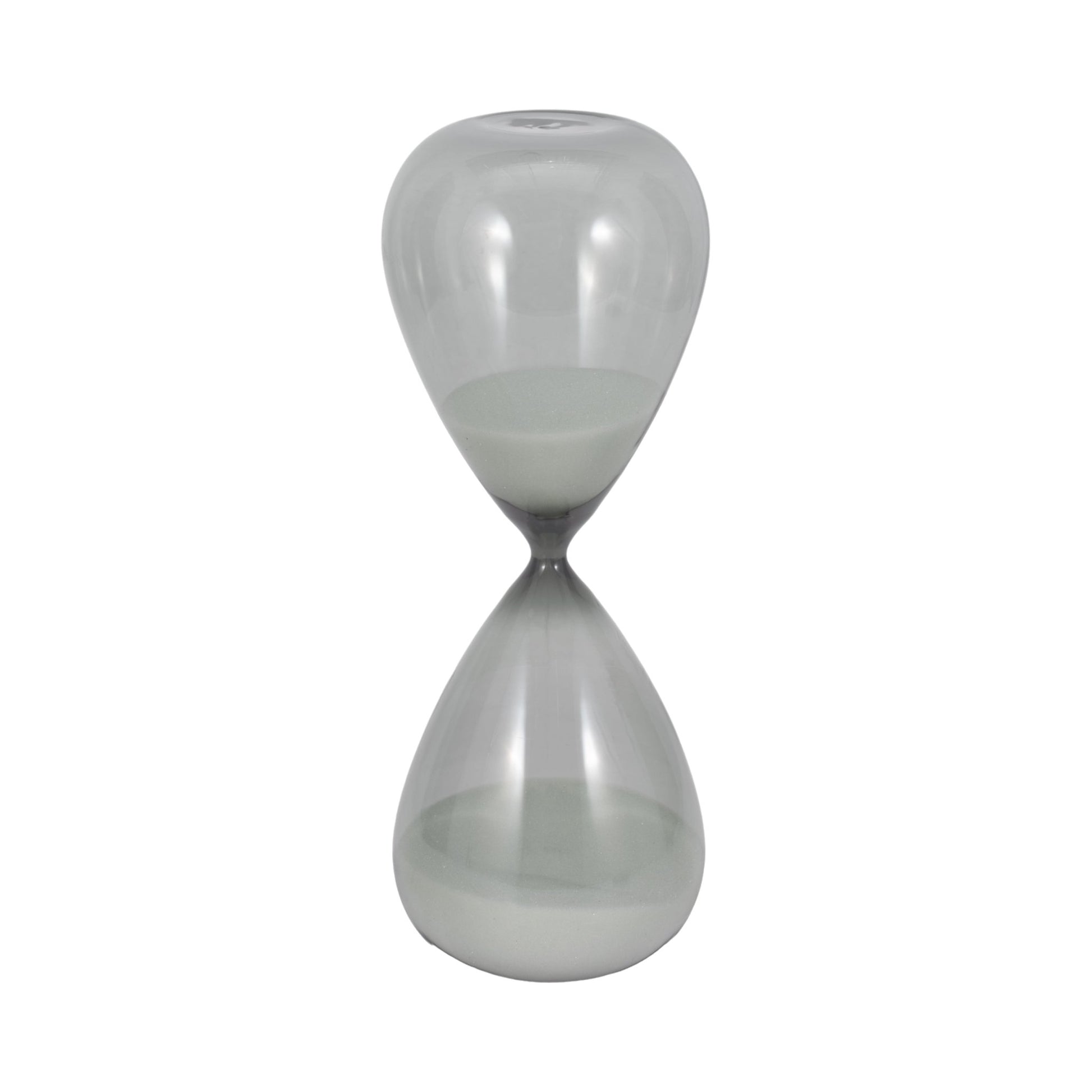 14" Giza Small Grey Hourglass Table Decors| Sagebrook Home