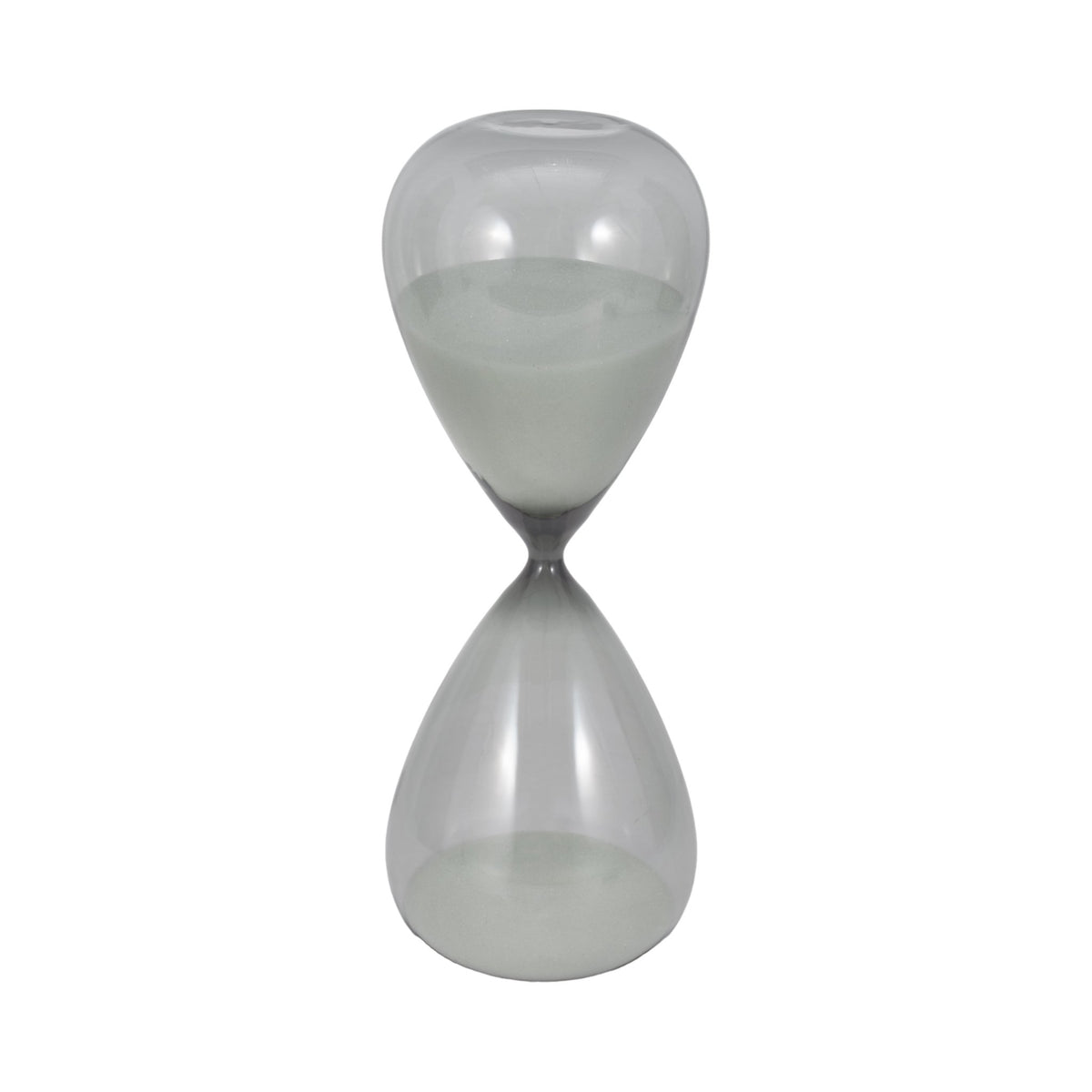14" Giza Small Grey Hourglass Table Decors| Sagebrook Home