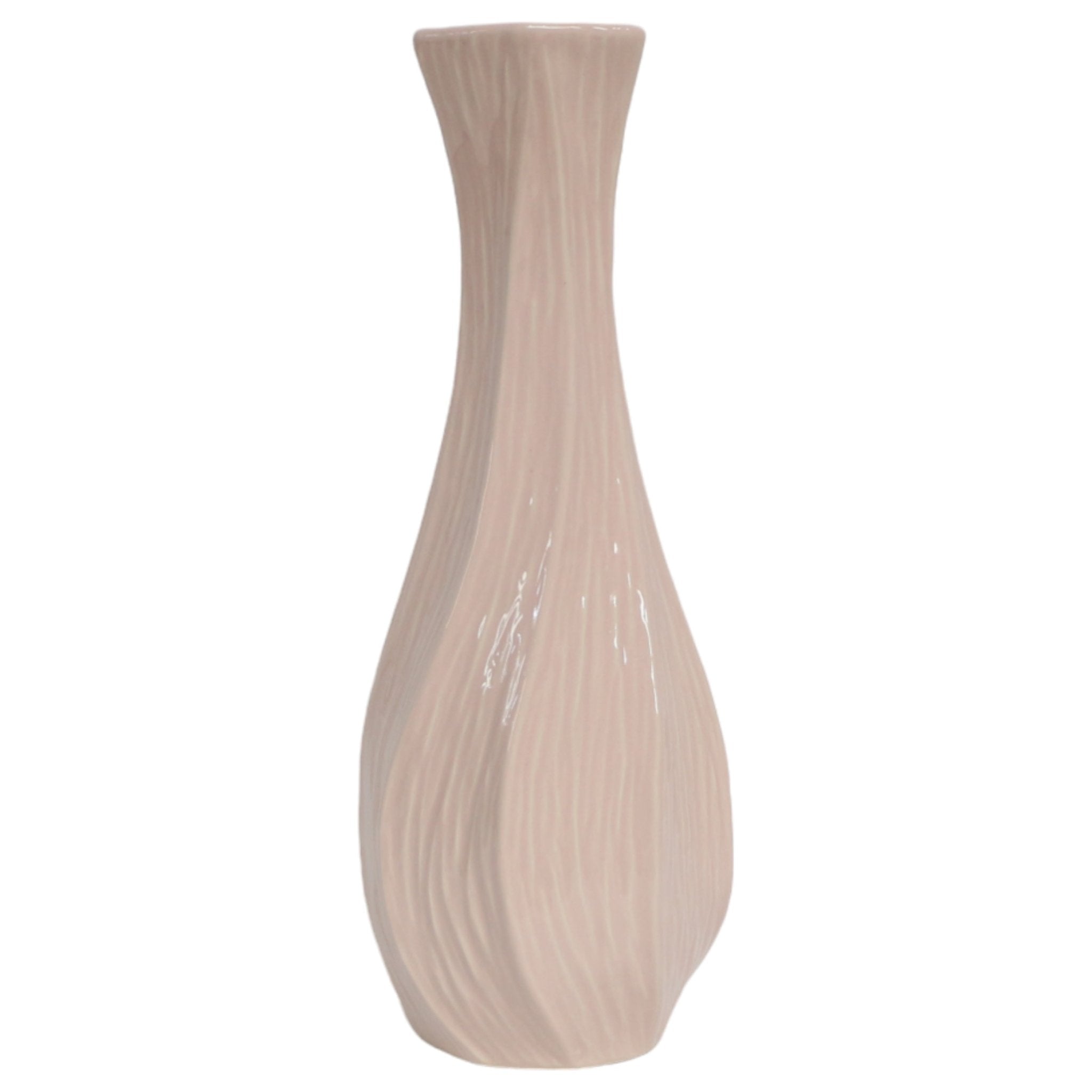 14" Madison Large Pink Vase Vases and Jars| Sagebrook Home