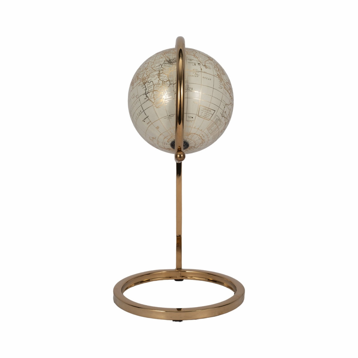 14" Meyer Gold Globe Table Decors| Sagebrook Home