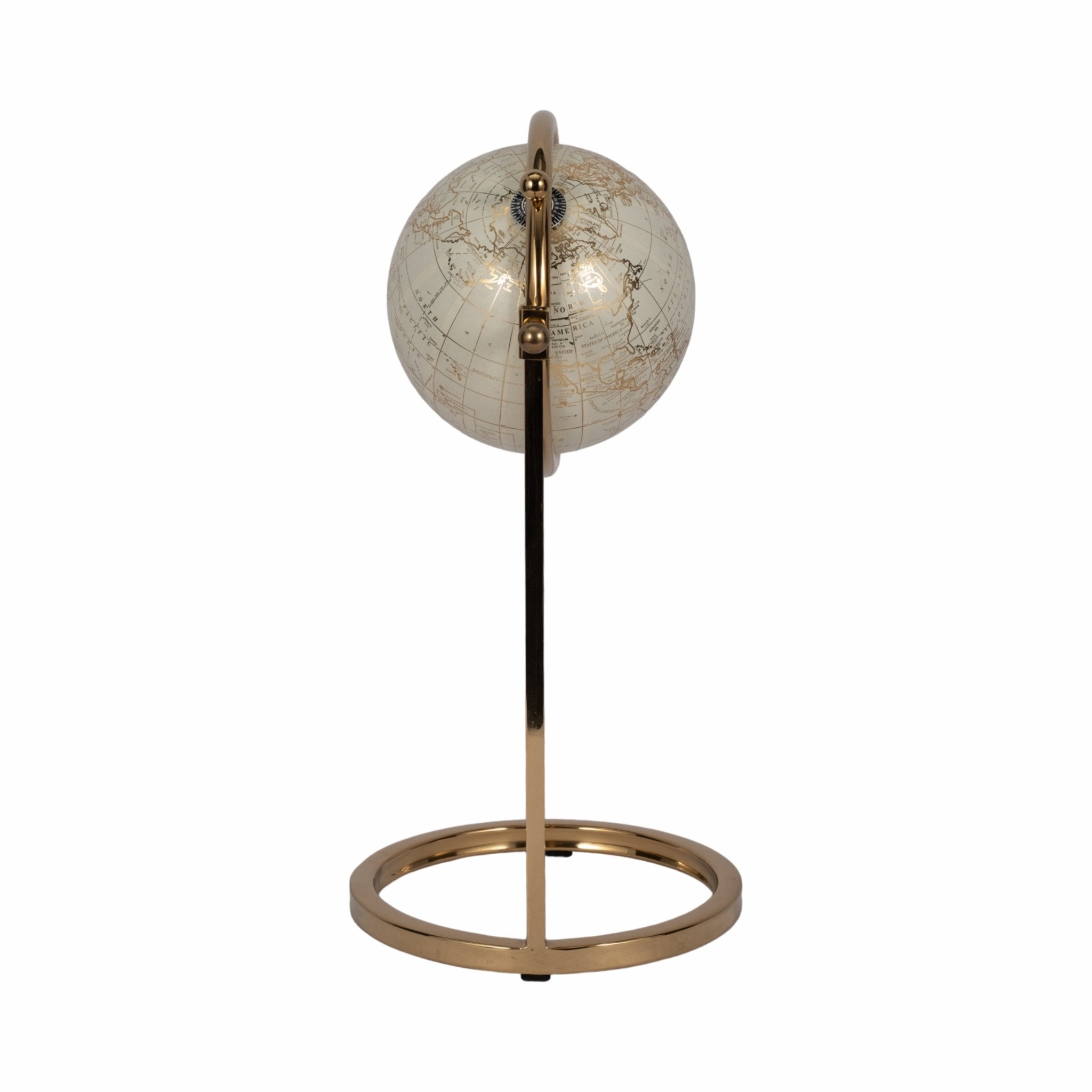 14" Meyer Gold Globe Table Decors| Sagebrook Home