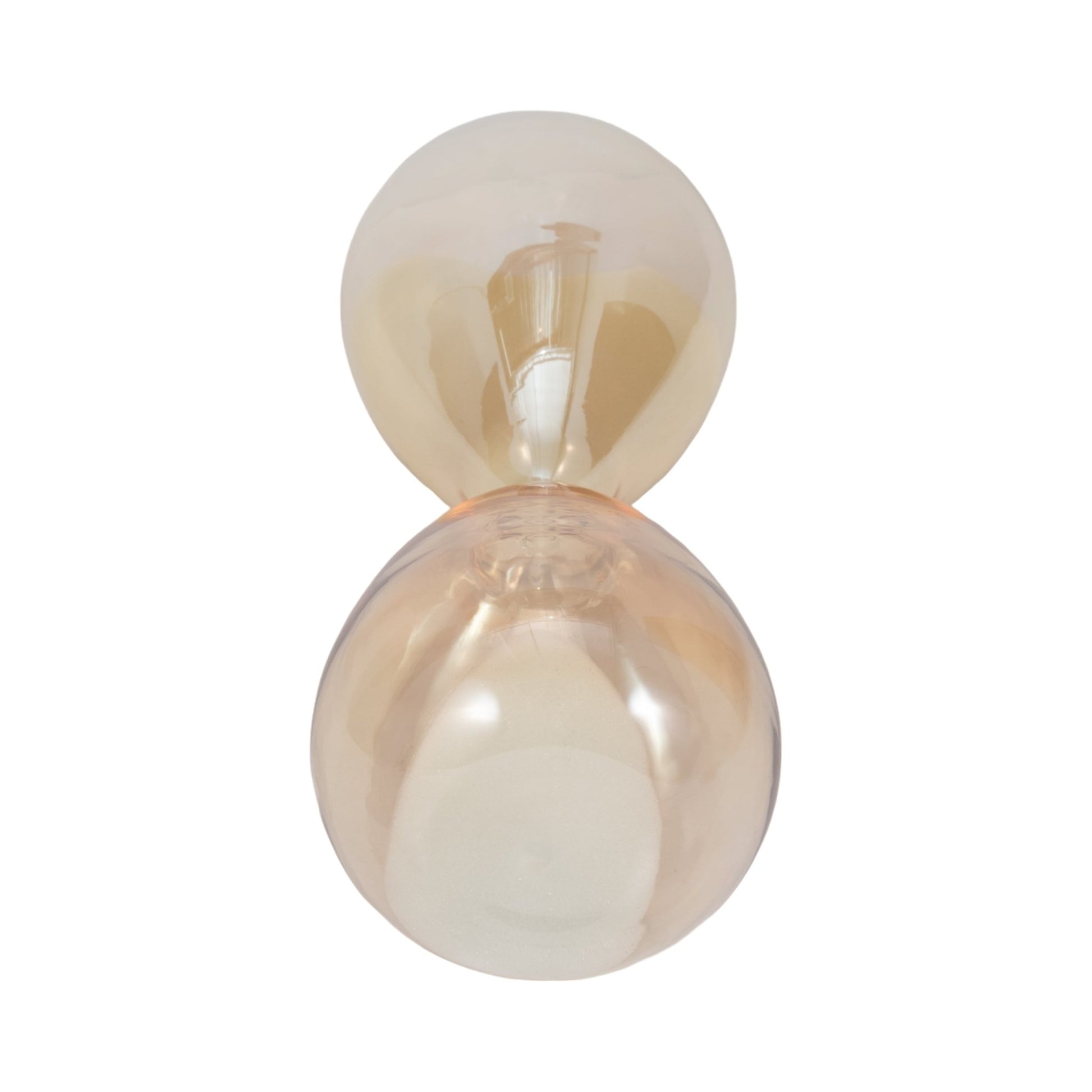 14" Midas Small Champagne Hourglass Table Decors| Sagebrook Home