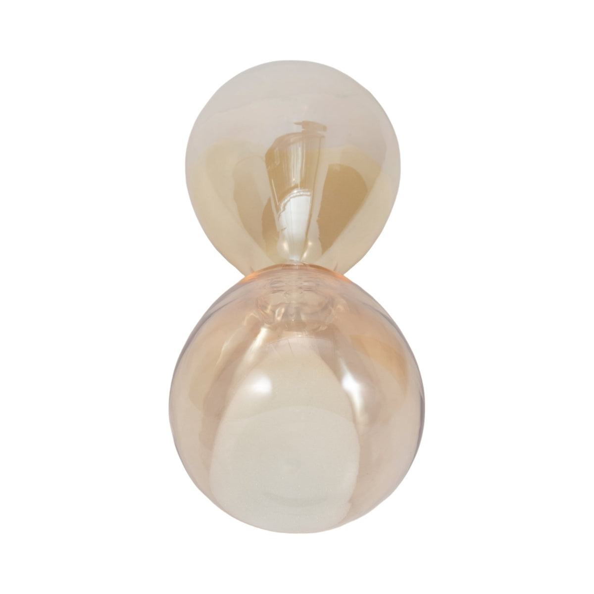 14" Midas Small Champagne Hourglass Table Decors| Sagebrook Home