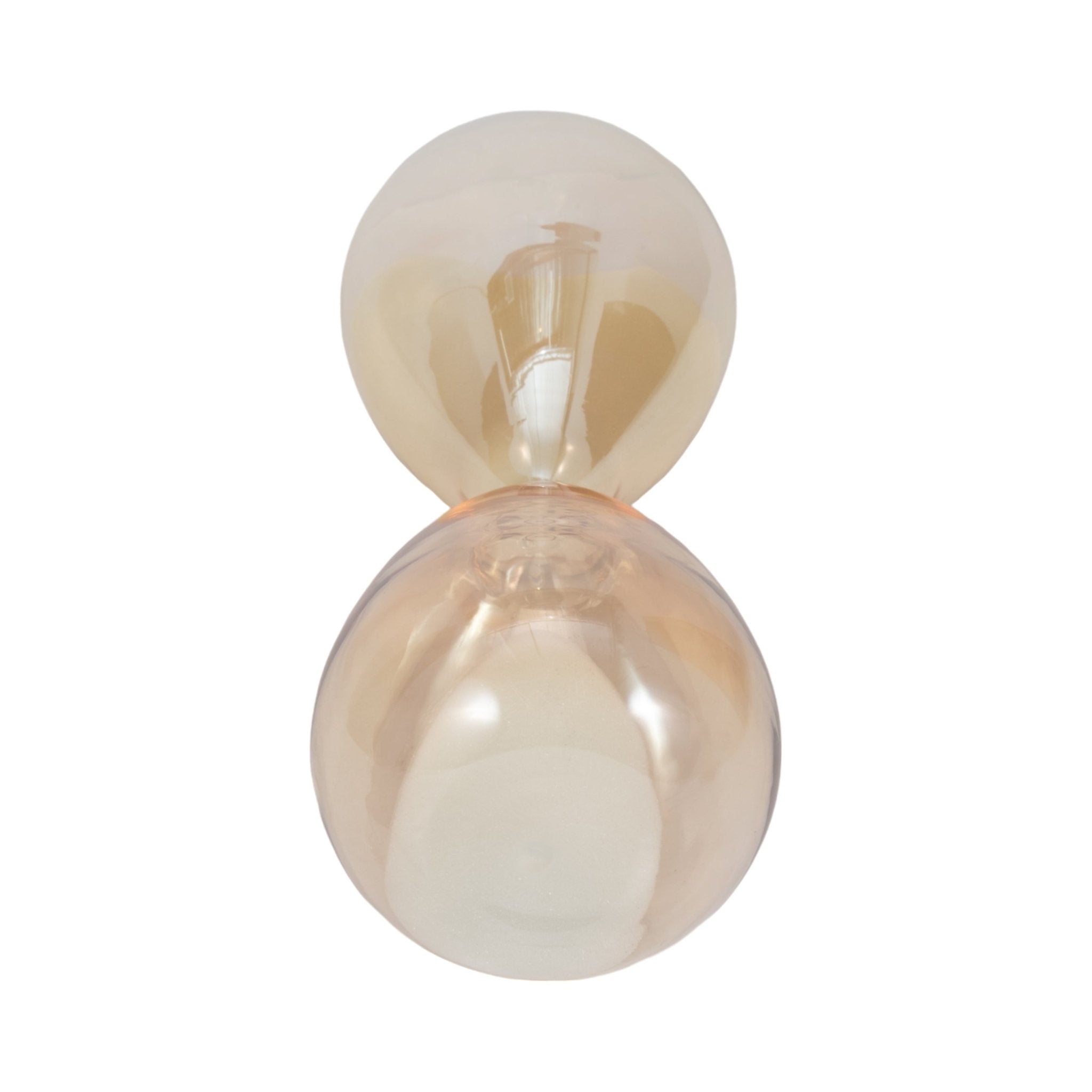 14" Midas Small Champagne Hourglass Table Decors| Sagebrook Home