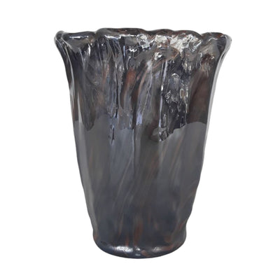 14" Orta Large Italian Art Glass Vase - Al Rugaib Furniture
