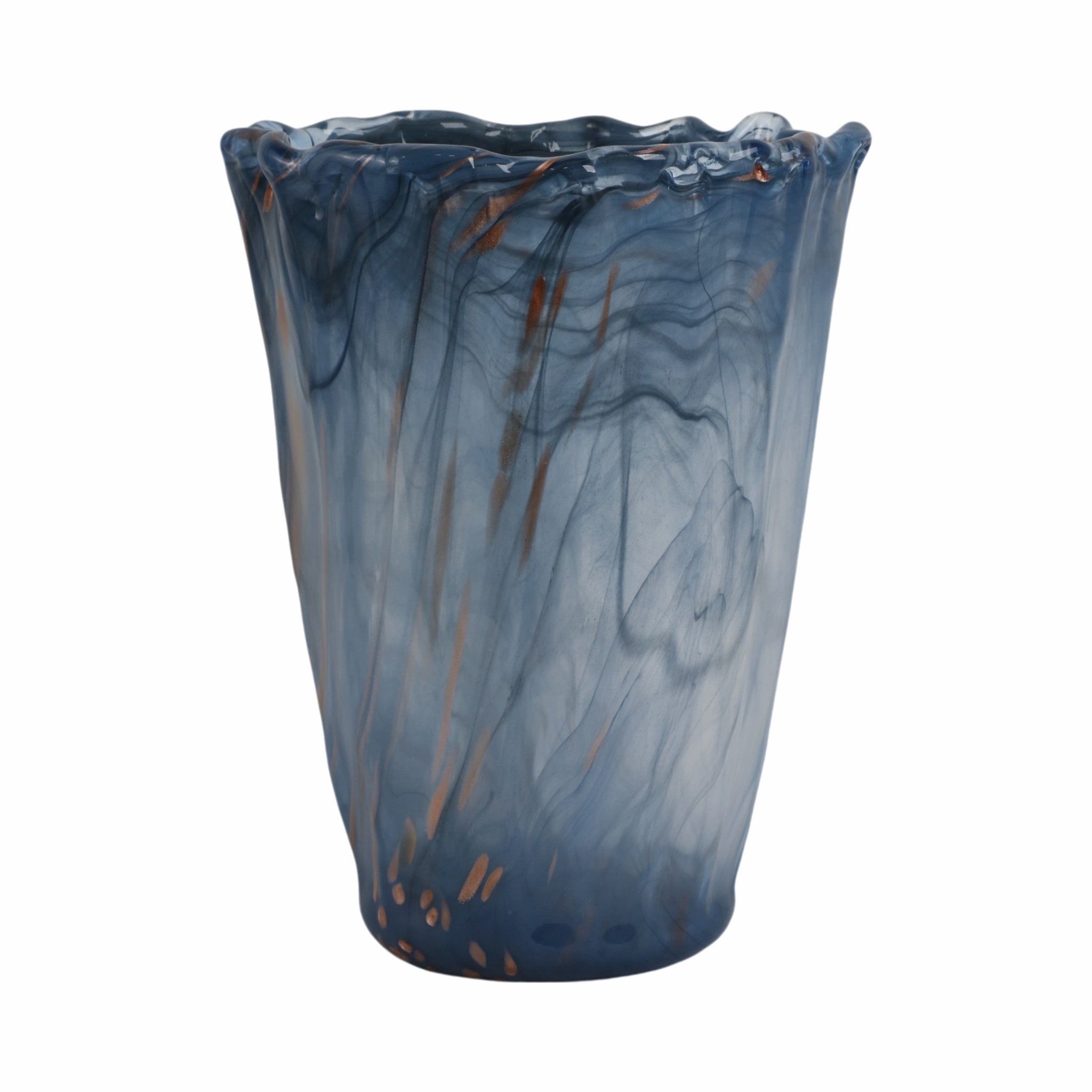 14" Orta Large Italian Art Glass Vase Vases and Jars| Sagebrook Home