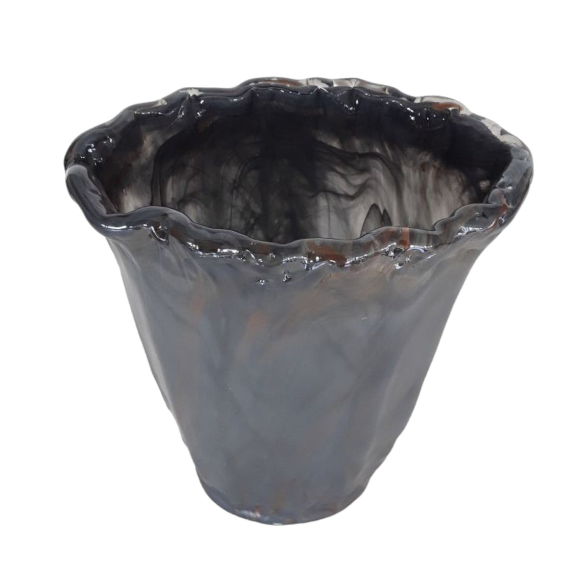 14" Orta Large Italian Art Glass Vase Vases and Jars| Sagebrook Home