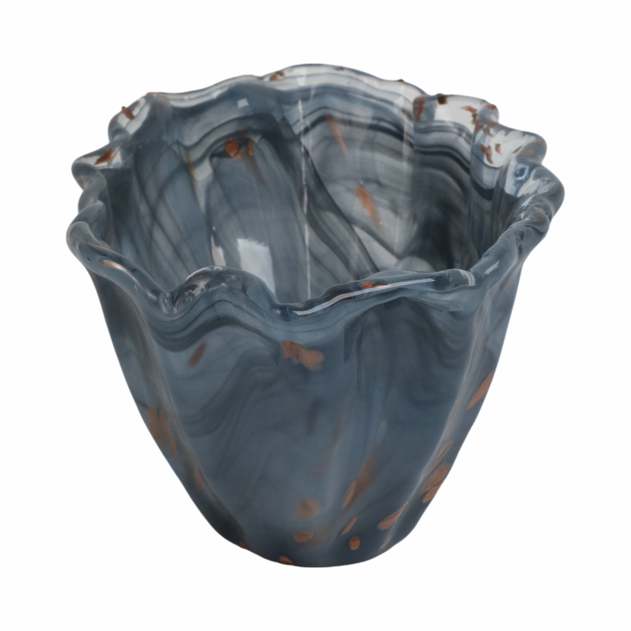 14" Orta Small Italian Art Glass Bowl Table Decors| Sagebrook Home
