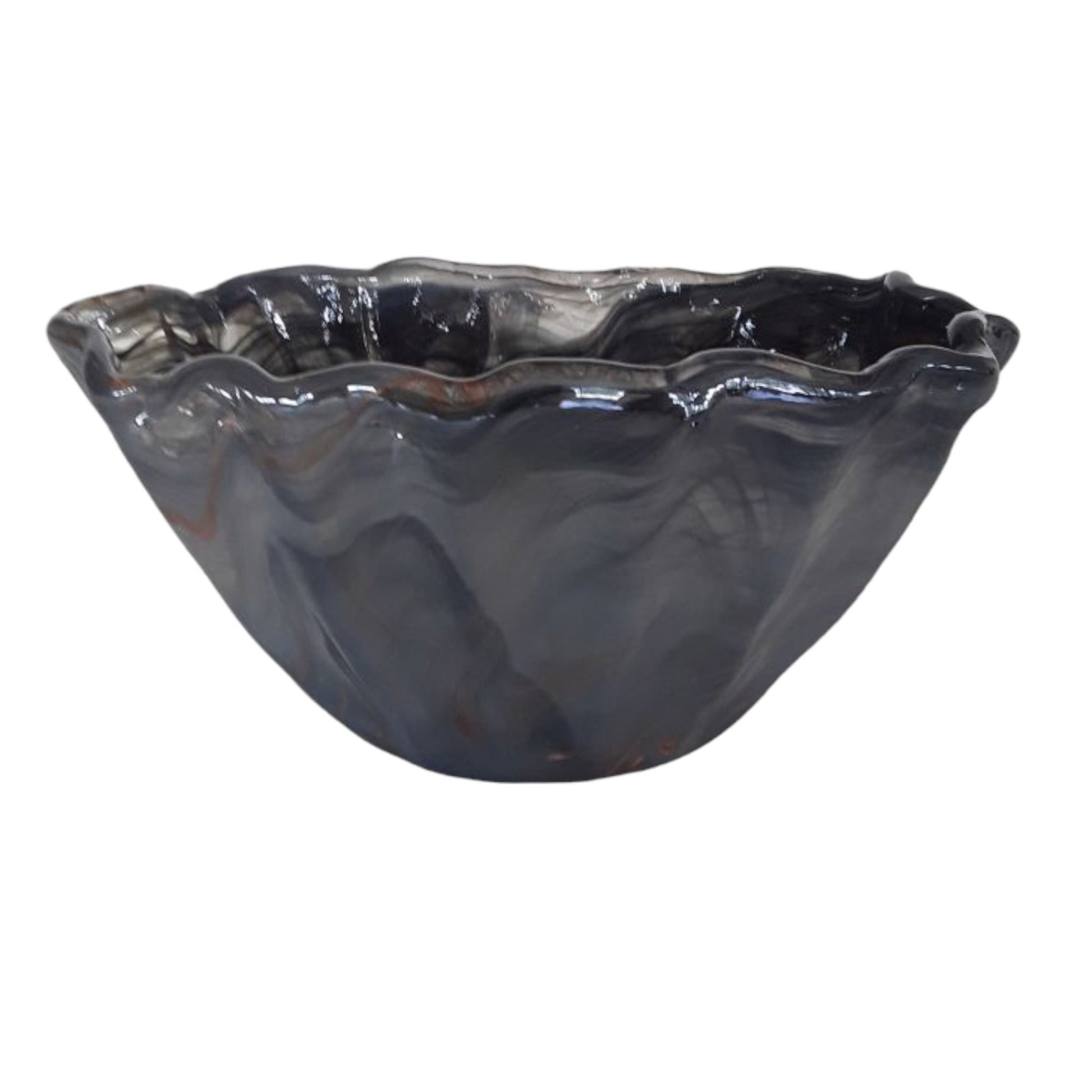 14" Orta Small Italian Art Glass Bowl Table Decors| Sagebrook Home