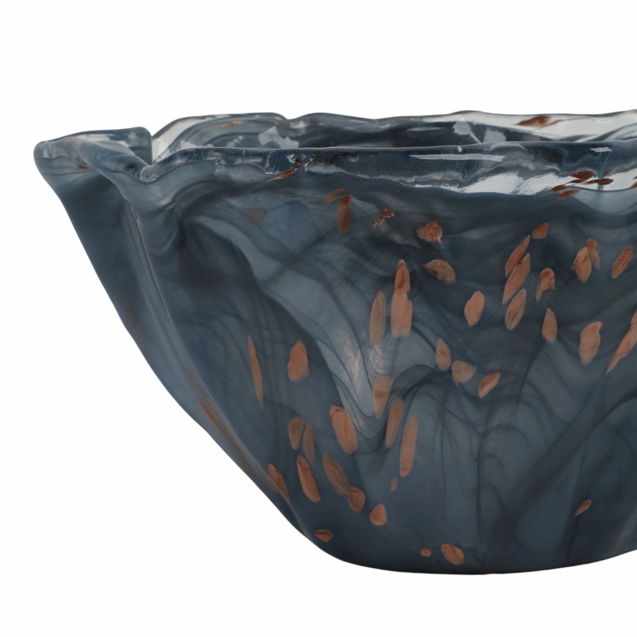 14" Orta Small Italian Art Glass Bowl Table Decors| Sagebrook Home