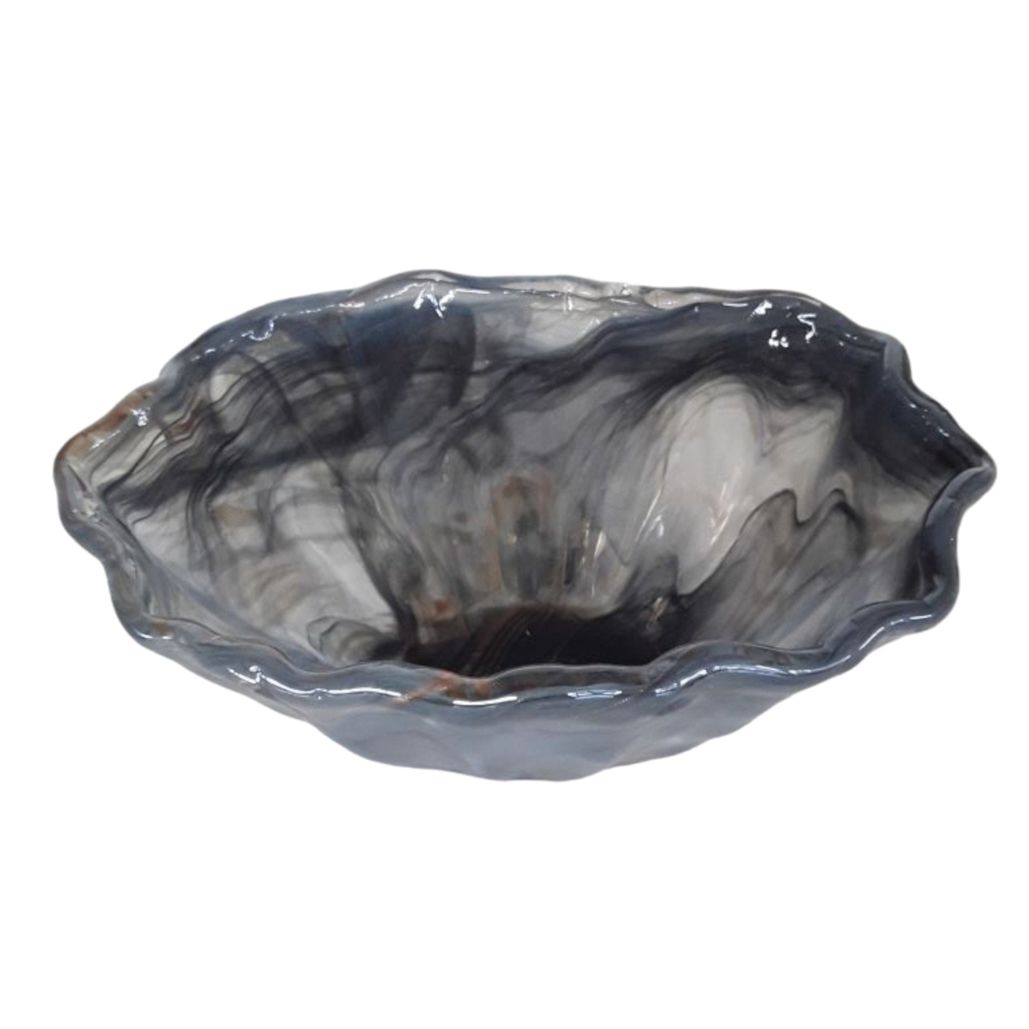 14" Orta Small Italian Art Glass Bowl Table Decors| Sagebrook Home