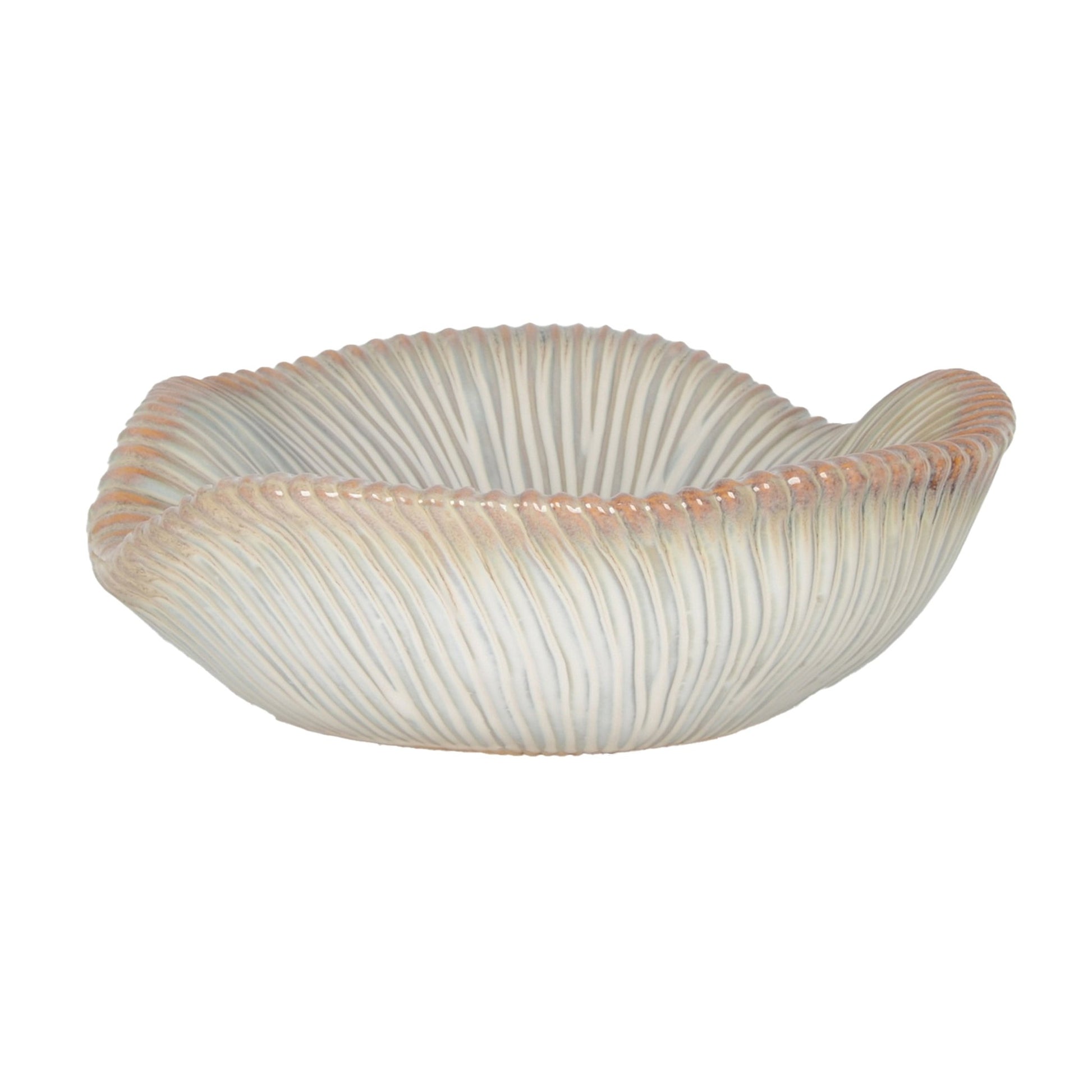 14" SOPRON LARGE MUSHROOM BOWL Bowl| Sagebrook Home