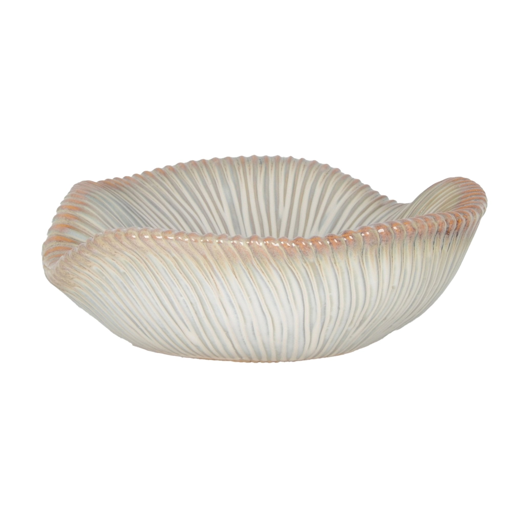 14" SOPRON LARGE MUSHROOM BOWL Bowl| Sagebrook Home