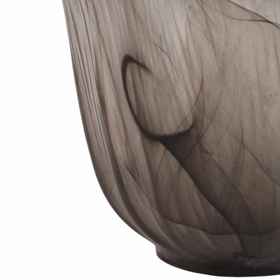 14" Varese Short Italian Art Glass Vase - Al Rugaib Furniture